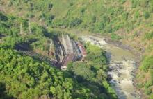 Top View Power plant